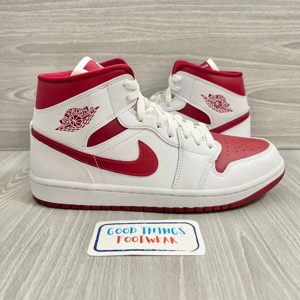 Air Jordan 1 Mid Reverse Chicago Men’s Size 8.5 Women’s Size 10 Sneakers - Picture 1 of 10